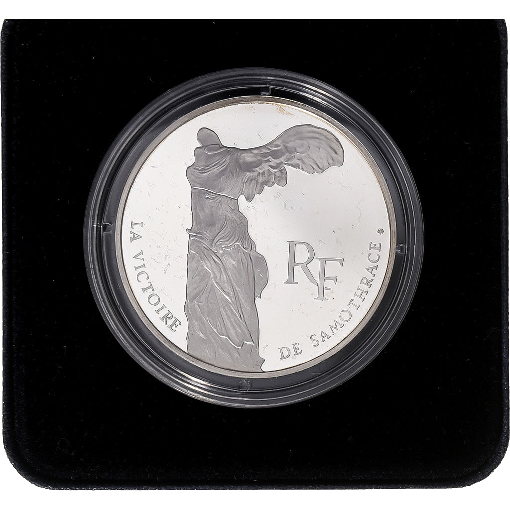 France, 100 Francs, La Victoire de Samothrace, 1993, MDP, Proof, Silver