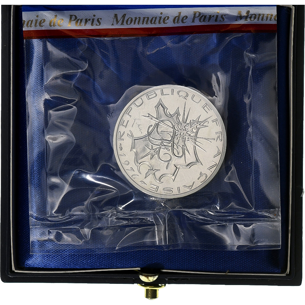 France, 10 Francs, Mathieu, 1976, MDP, Piéfort, Argent, NEUF, Gadoury:186.P2