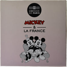 France, 50 Euro, Mickey & la France, Montmartre, 2018, MDP, Argent, FDC