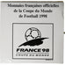Francja, 50 Francs, World Cup France 1998, 1996, MDP, Proof, Złoto, MS(65-70)
