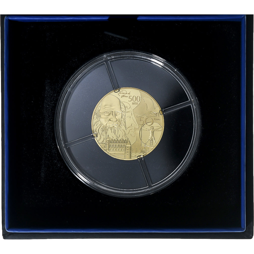 Francia, 50 Euro, Europa, époque renaissance, FS, 2019, MDP, Oro, FDC