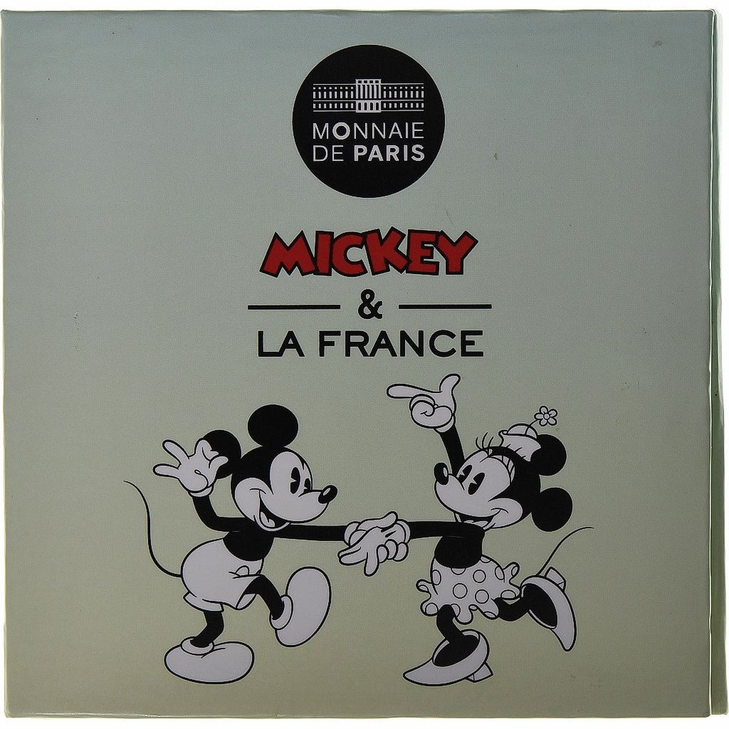 Francia, 50 Euro, Mickey & la France - 14 Juillet, 2018, MDP, Argento, FDC