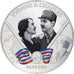 France, Médaille, Charles de Gaulle, Yvonne & Charles, n.d., Argent, BE, FDC