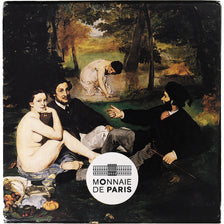France, 10 Euro, Claude Monet, Le Déjeuner sur l'herbe, Proof, 2017, MDP