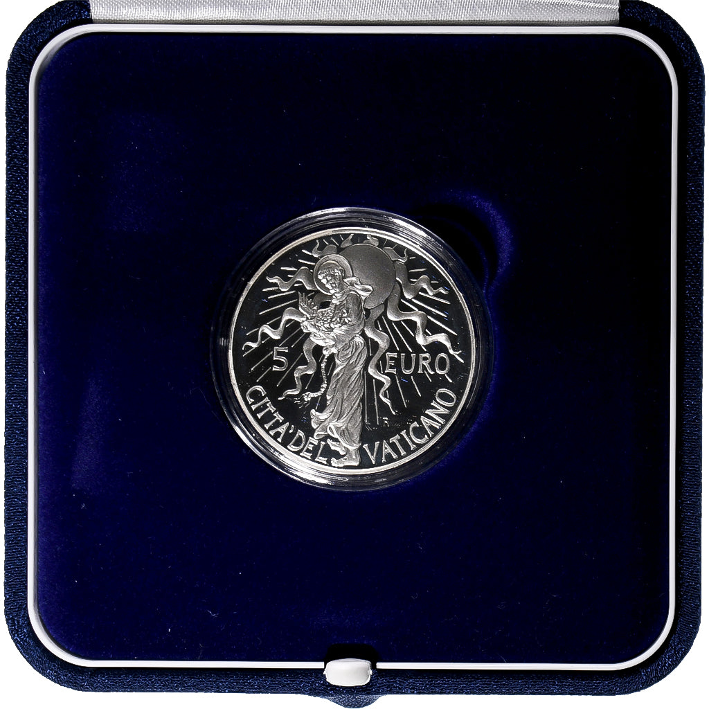 Vaticano, 5 Euro, Pape Benoit XVI, 40th World Day of Peace, FS, 2007, Rome