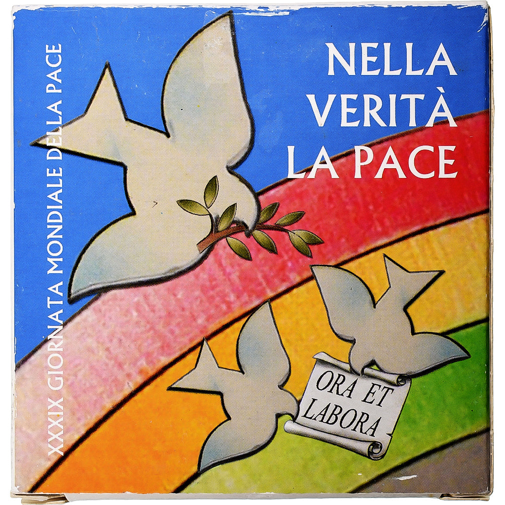 Vaticano, Benedict XVI, 5 Euro, 39th World Day of Peace, FS, 2006, Rome