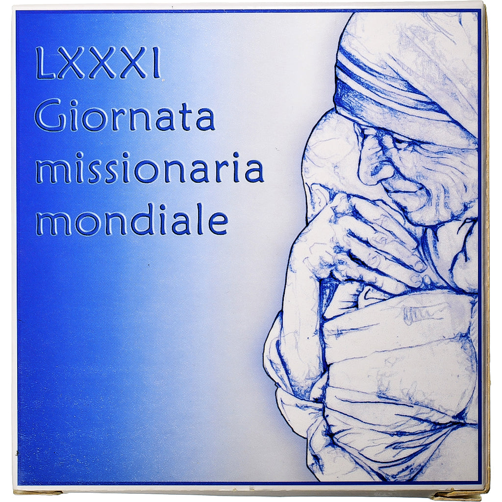 Vatican, Benedict XVI, 10 Euro, 81st World Mission Day, Proof, 2007, Rome