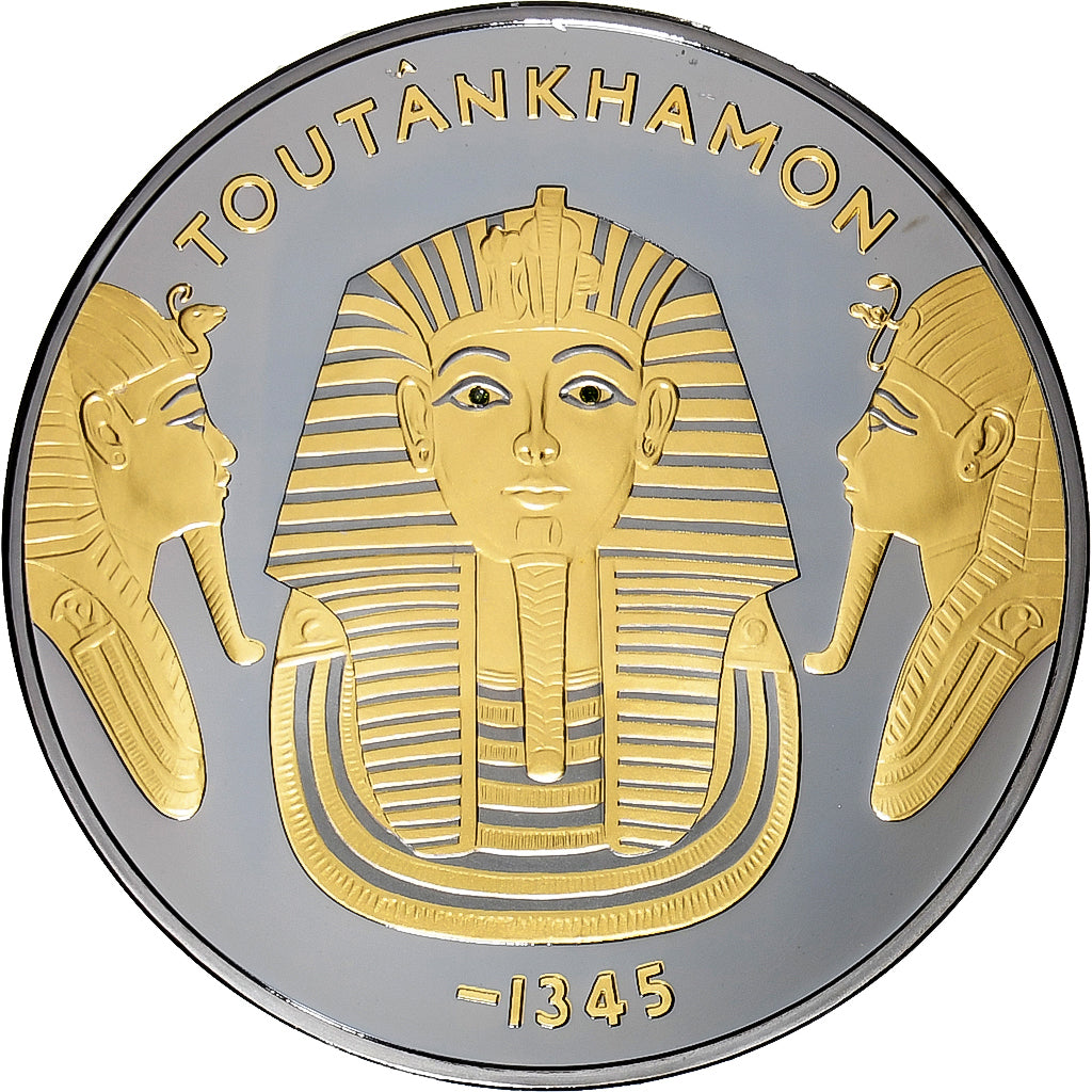 France, Médaille, Trésors d'Egypte, Toutankhamon, n.d., Argent, FDC