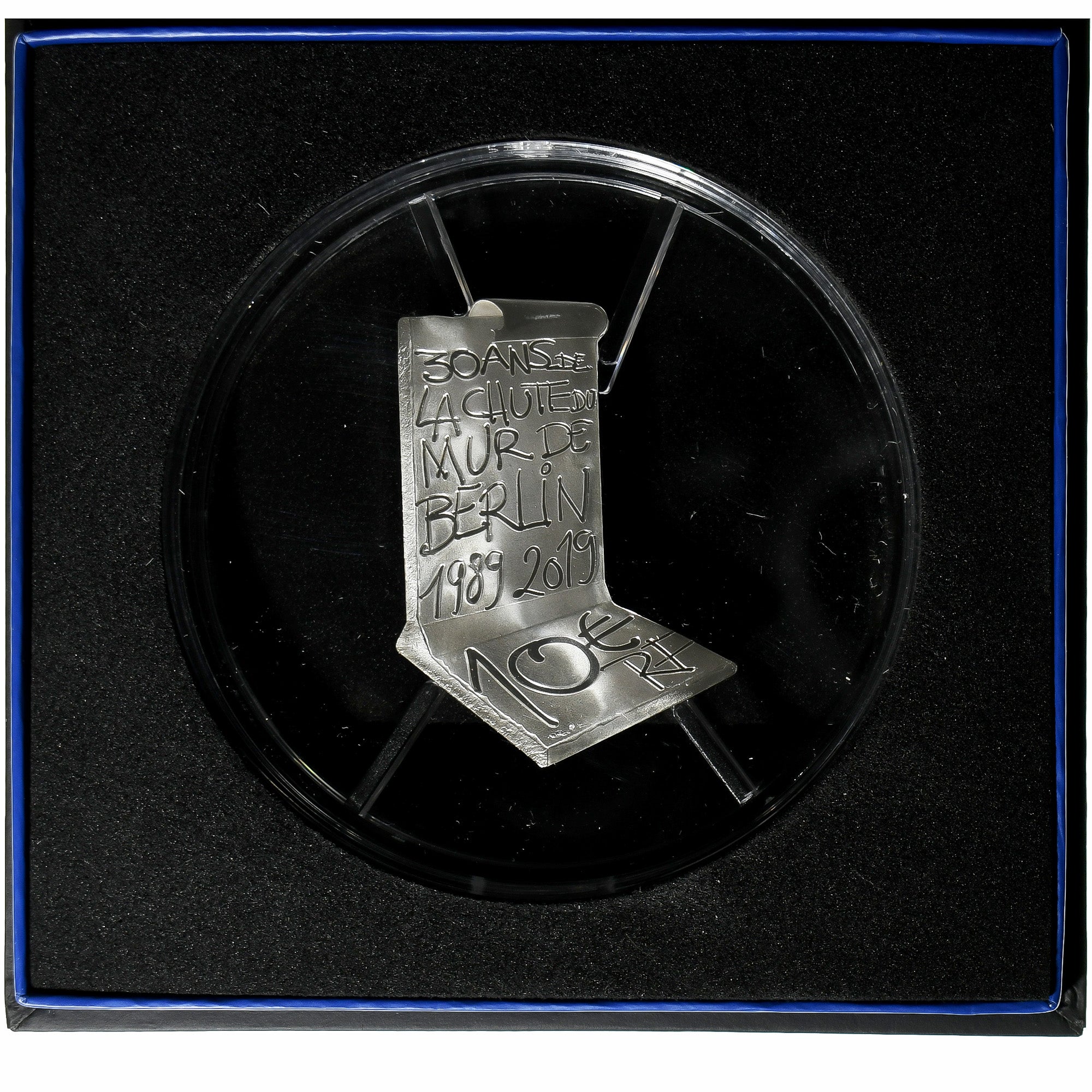 France, 10 Euro, Chute du Mur de Berlin, Proof, 2019, MDP, Silver, MS(65-70)