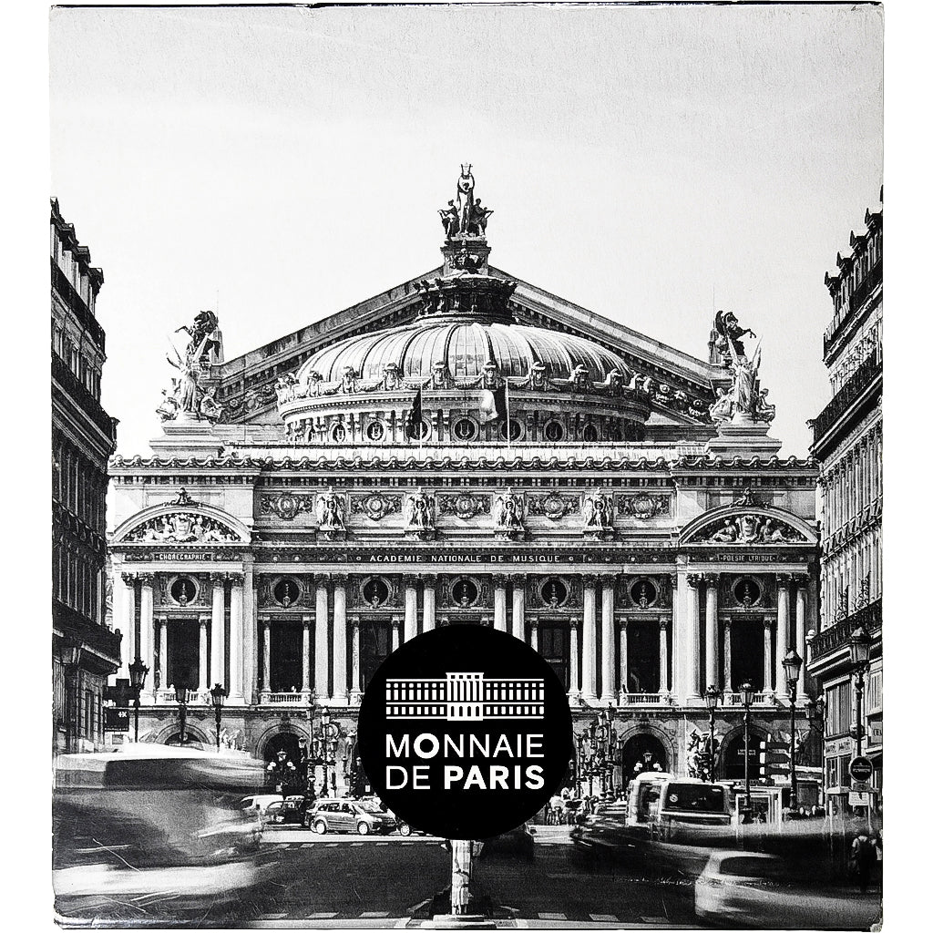 France, 10 Euro, Opéra Garnier, Proof, 2016, MDP, Silver, MS(65-70)