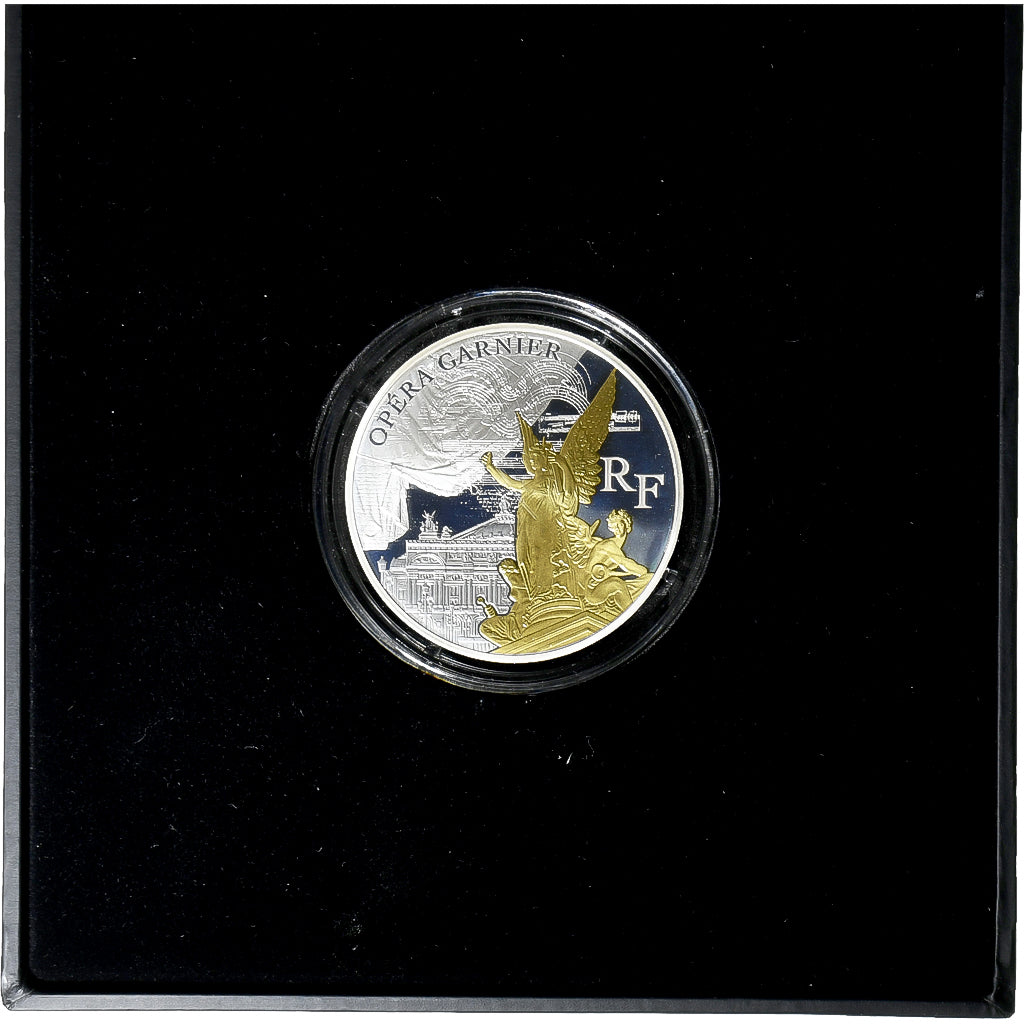France, 10 Euro, Opéra Garnier, Proof, 2016, MDP, Silver, MS(65-70)