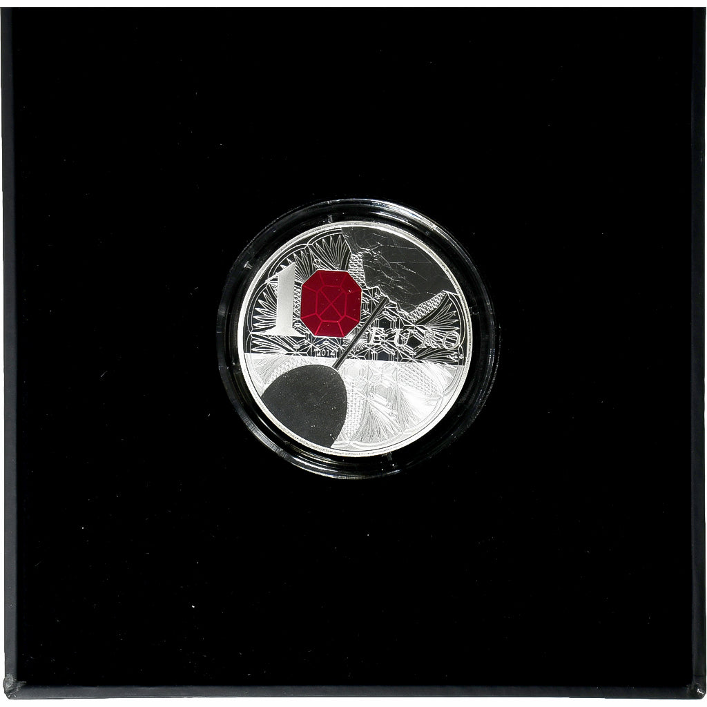 Francja, 10 Euro, Excellence Française, Baccarat, Proof, 2014, MDP, Srebro