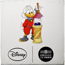 France, 50 Euro / 5 Oz, La Bande à Picsou, Jeunesse de Picsou, BE, Colorized