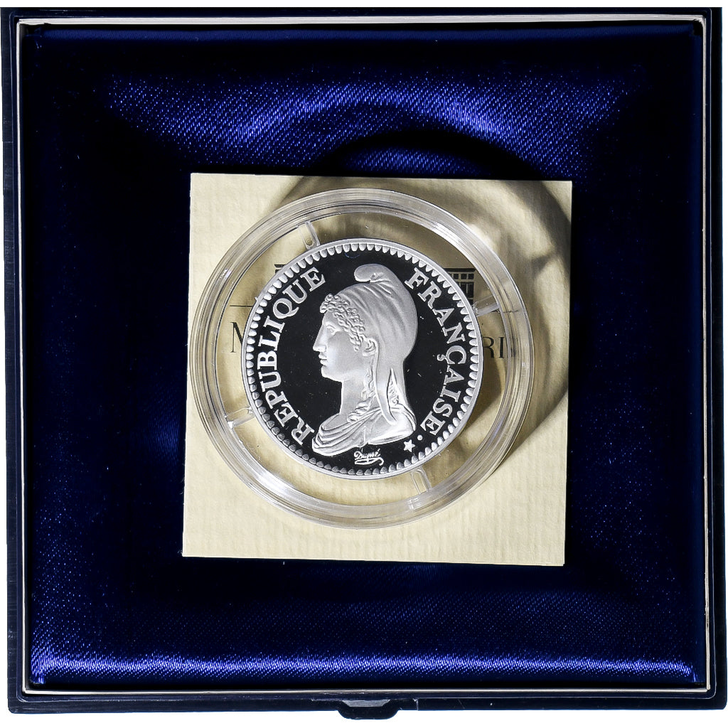France, 1 Franc, République, 1992, MDP, Proof, Piéfort, Silver, MS(65-70)