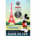 France, 10 Euro, Mickey Aux pieds de la Dame de Fer, 2018, MDP, Silver, MS(63)