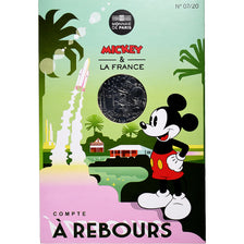 France, 10 Euro, Mickey Compte à rebours, 2018, MDP, Argent, SPL