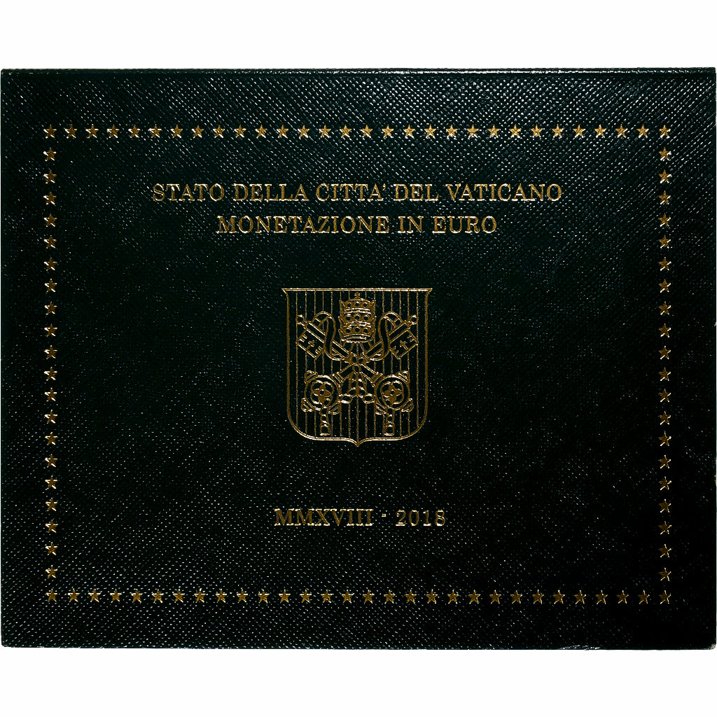 Vatican, Francis, Set 1 ct. - 2 Euro, 2018, Rome, MS(65-70)