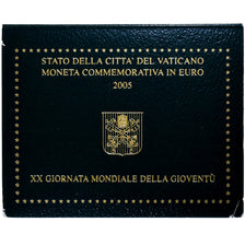 Vatican, Benedict XVI, 2 Euro, 20th World Youth Day, BU, 2005, Rome