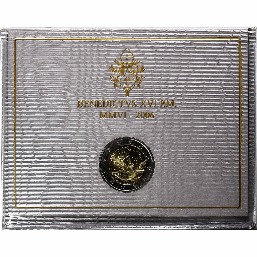 Vatican, Benedict XVI, 2 Euro, 500th Anniversary of the Swiss Guard, BU, 2006