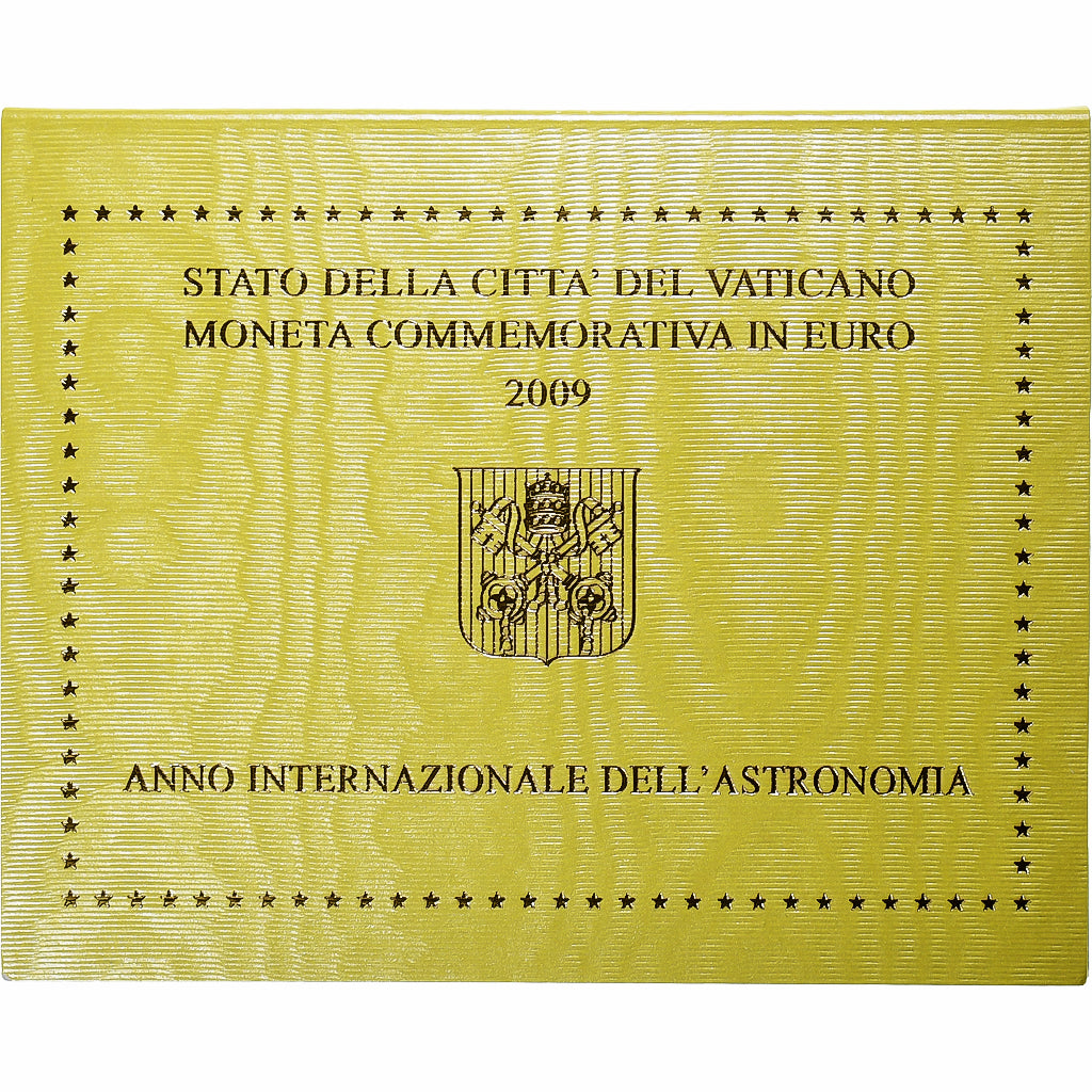Vatican, Benedict XVI, 2 Euro, International Year of Astronomy, BU, 2009, Rome