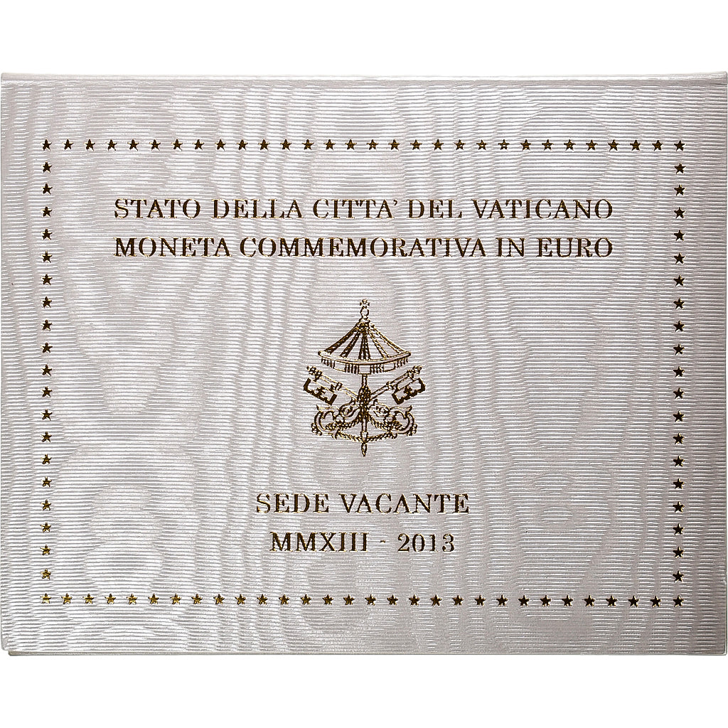 Vatican, Sede Vacante, 2 Euro, BU, 2013, Rome, Bi-Metallic, MS(64)