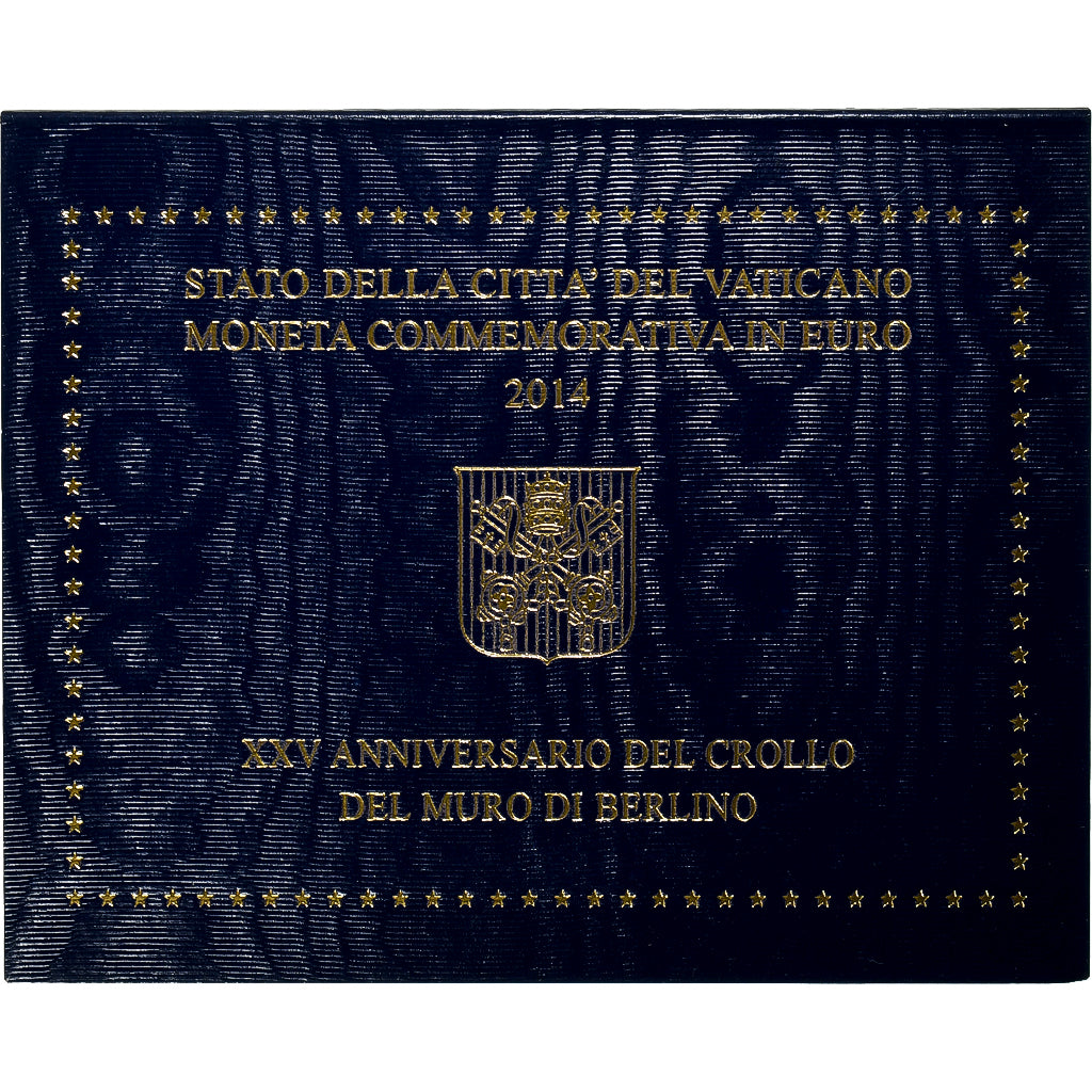 Vatican, Francis, 2 Euro, 25th Anniversary, Fall of the Berlin Wall, BU, 2014