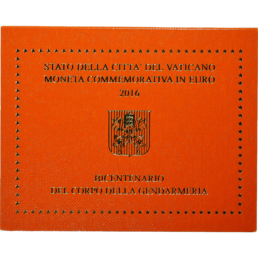 Vaticaan, Francis, 2 Euro, Bicentenary of the Vatican Gendarmerie, BU, 2016