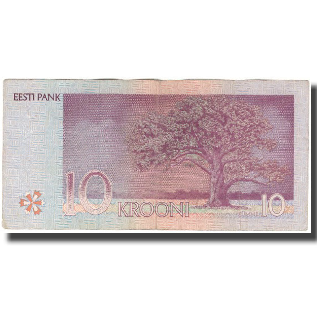 Banknot, Estonia, 10 Krooni, 1994, KM:77a, VF(20-25)