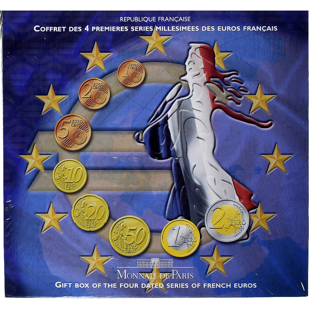 France, Coffret 1c. à 2€, BU, 1999, MDP, MS(65-70)