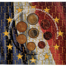 France, Coffret 1c. à 2€, BU, 2000, MDP, MS(65-70)