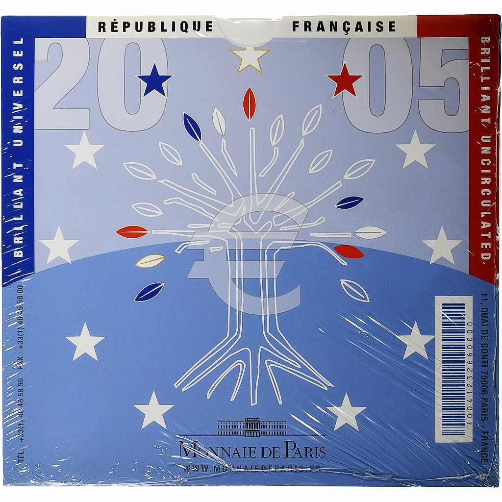 Frankrijk, Coffret 1c. à 2€, BU, 2005, MDP, n.v.t., FDC