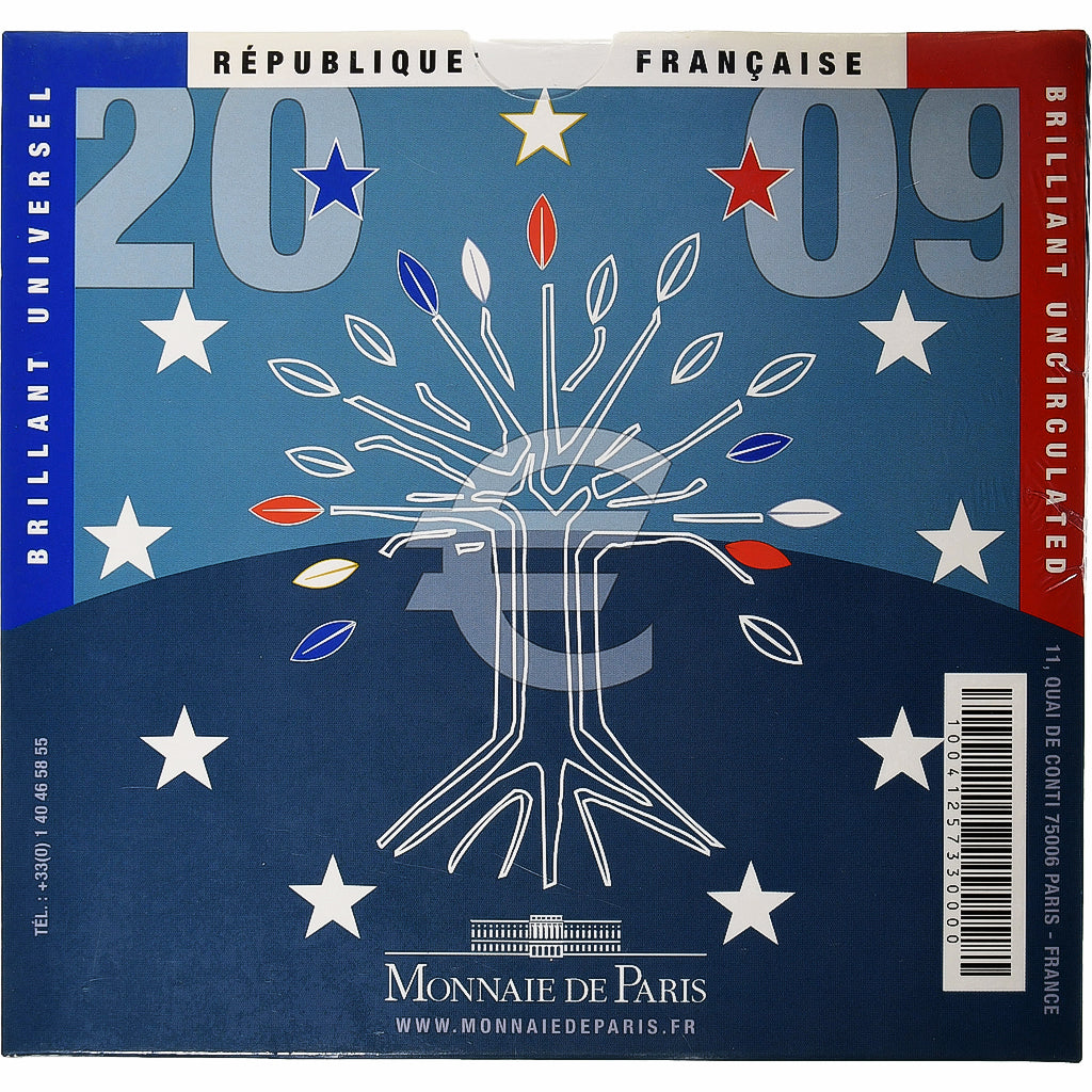 Frankrijk, Coffret 1c. à 2€, BU, 2009, MDP, n.v.t., FDC