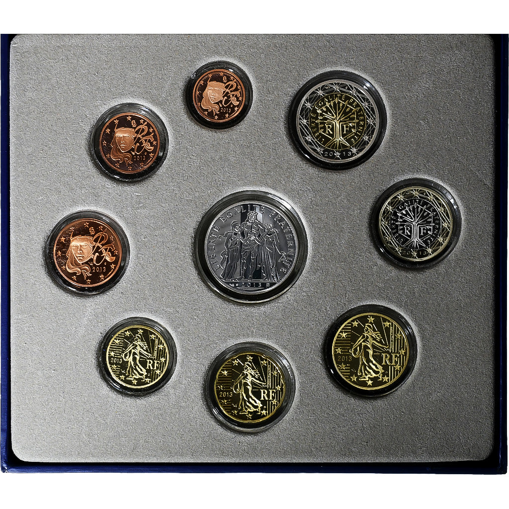 Francia, Coffret 1ct. - 10€, Hercule, FS, 2013, MDP, N.C., FDC
