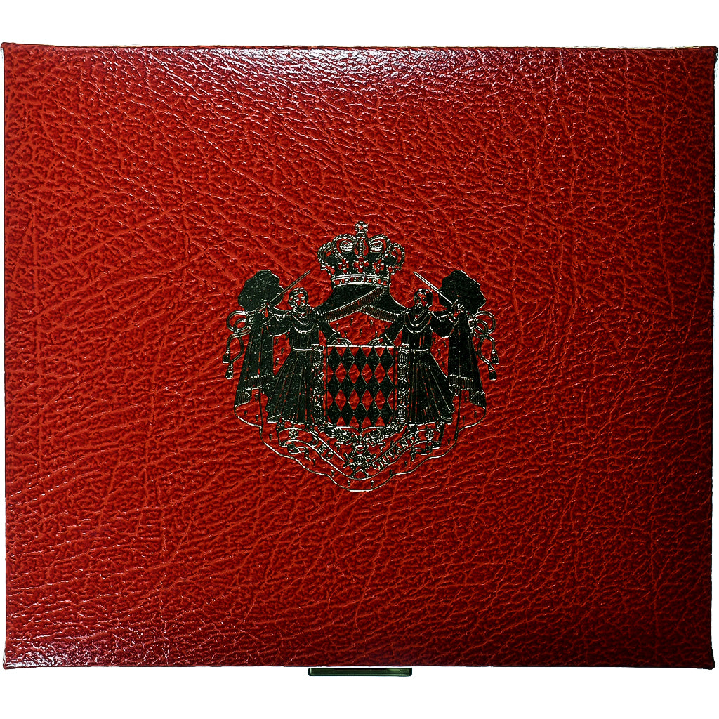 Monaco, Rainier III, Coffret 1c. à 5€, sainte Dévote, Proof, 2004, MDP