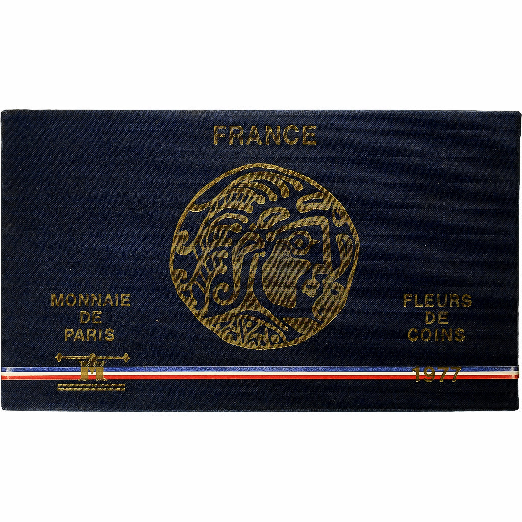 Francia, Coffret 1 c. à 50 frs., 1977, MDP, série FDC, N.C., FDC