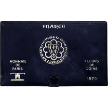 France, Coffret 1 c. à 50 frs., 1979, MDP, série FDC, MS(65-70)