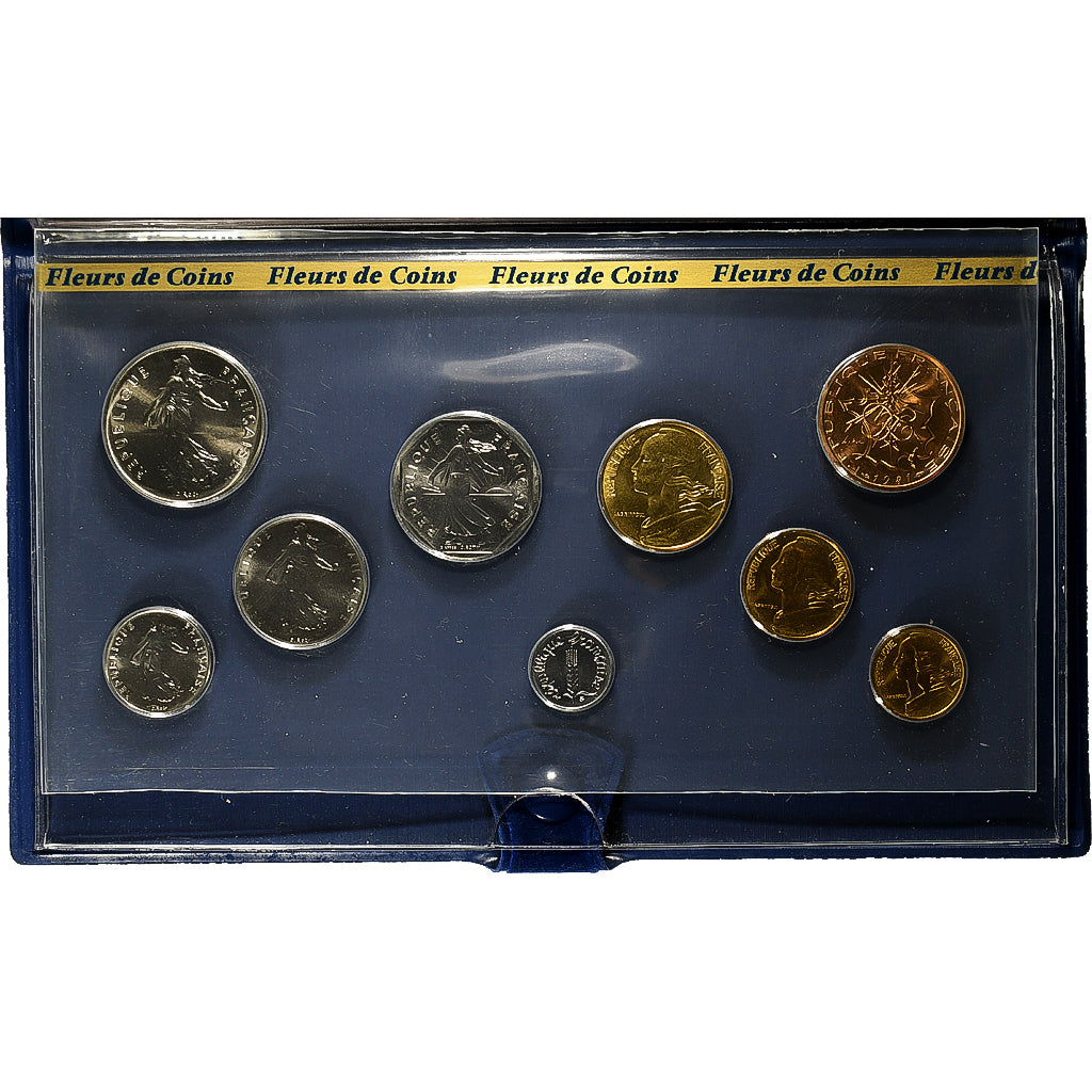 Francia, Coffret 1 c. à 10 frs., 1981, MDP, série FDC, Sin información, FDC