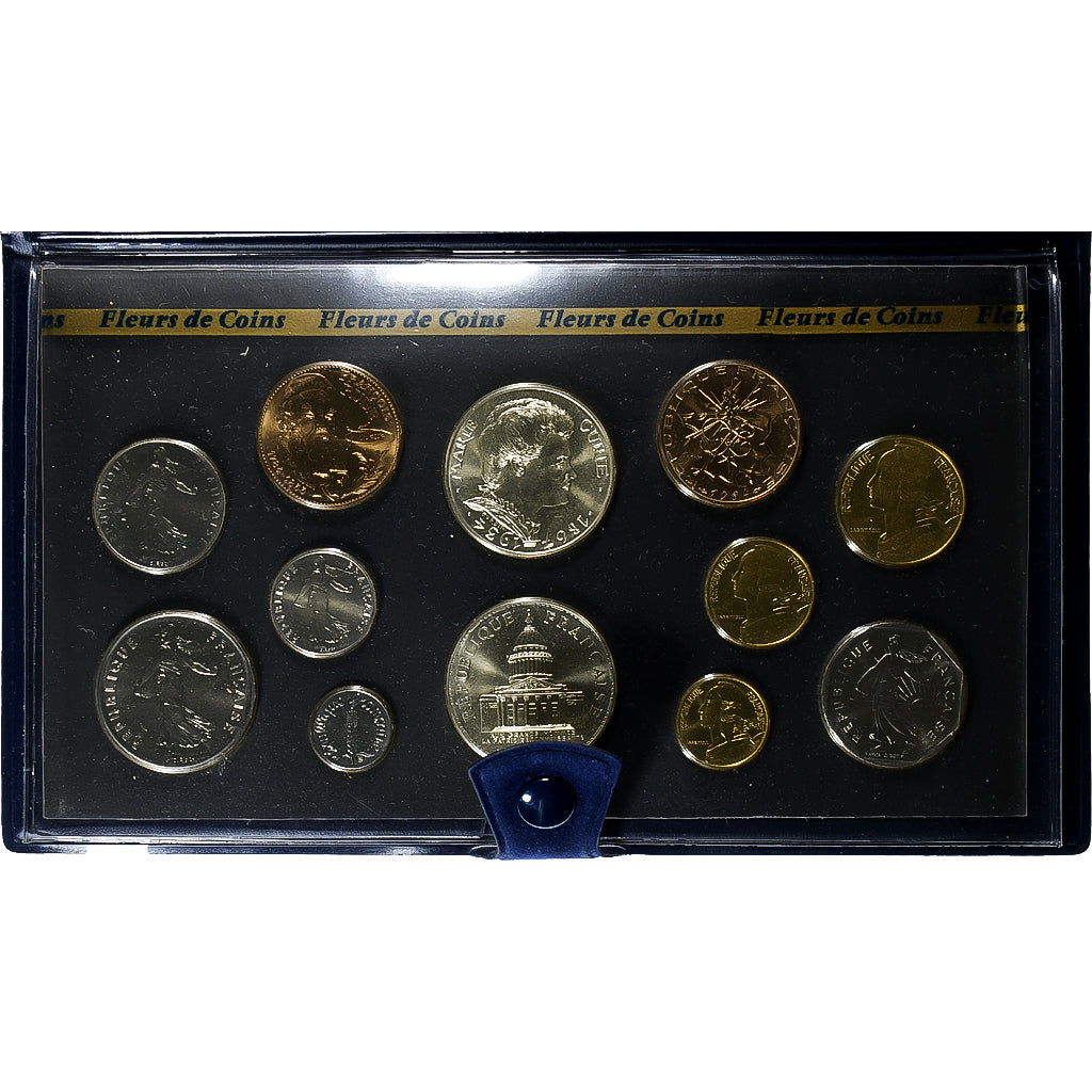 Francia, Coffret 1 c. à 100 frs., Marie Curie, 1984, MDP, série FDC, N.C., FDC