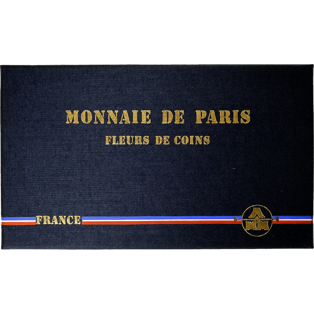 France, Coffret 1 c. à 100 frs., 1986, MDP, série FDC, FDC