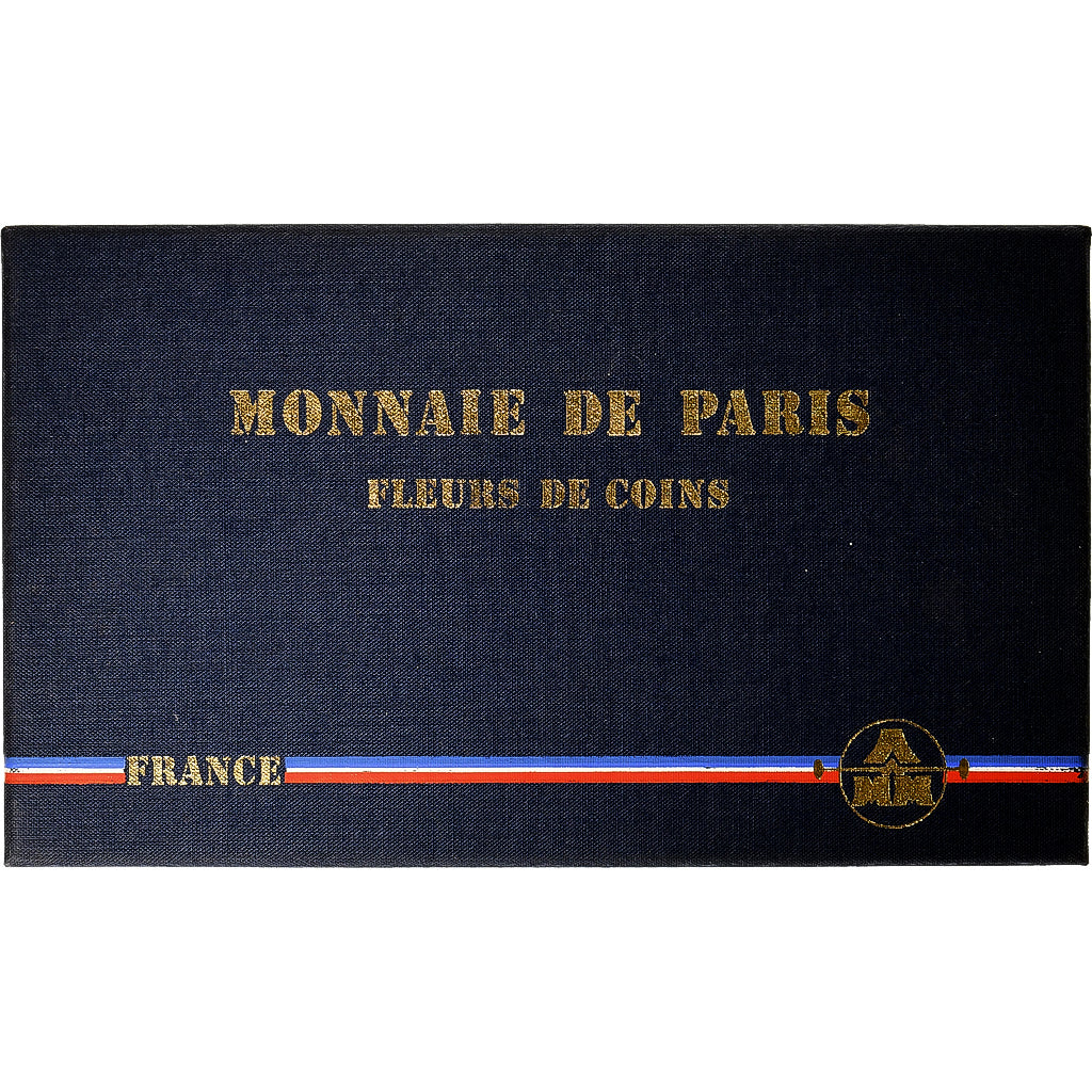 France, Coffret 1 c. à 100 frs., 1987, MDP, série FDC, FDC