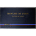 France, Coffret 1 c. à 100 frs., 1988, MDP, série FDC, FDC