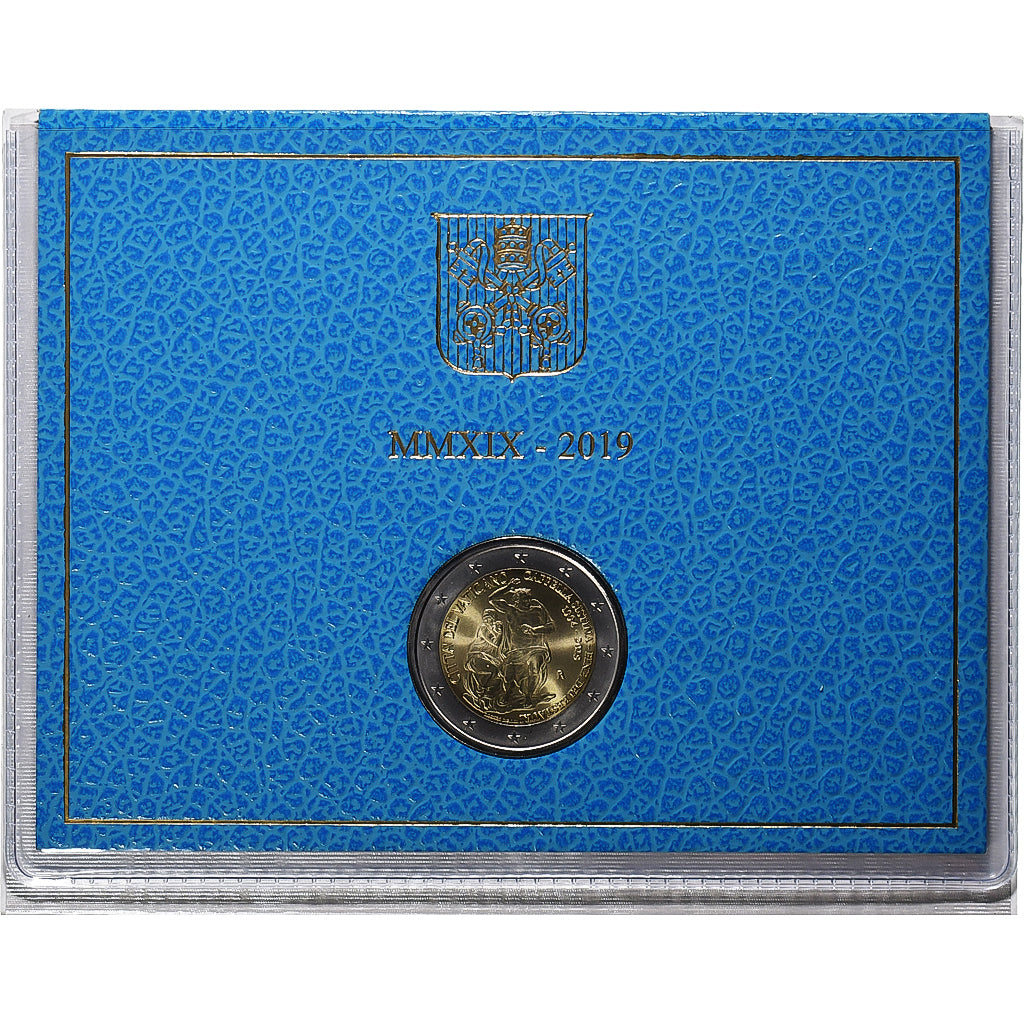 Vatican, Francis, 2 Euro, Restoration of the Sistine Chapel, 25th anniversary