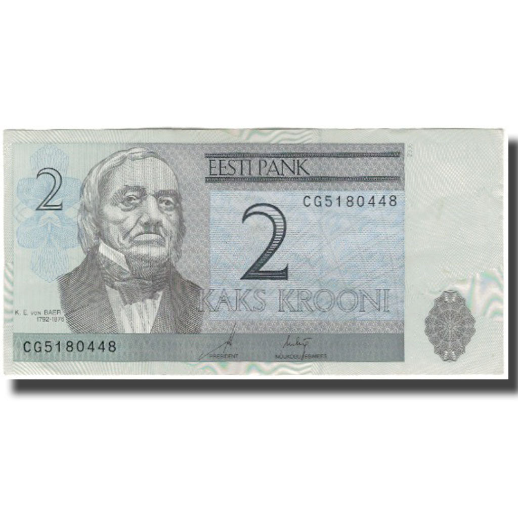 Banknot, Estonia, 2 Krooni, KM:85a, EF(40-45)