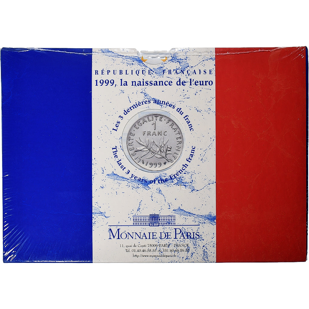 Frankrijk, Coffret 1 c. à 20 frs., 1999, MDP, Série BU, n.v.t., FDC