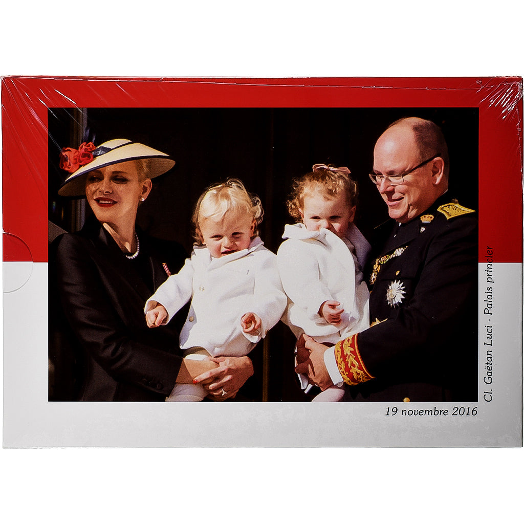 Monaco, Albert II, Coffret 1c. à 2€, BU, 2017, MDP, MS(65-70)