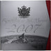 San Marino, Set 1 ct. - 5 Euro, Coin card.FDC, 2007, Rome, Bimetálico, FDC
