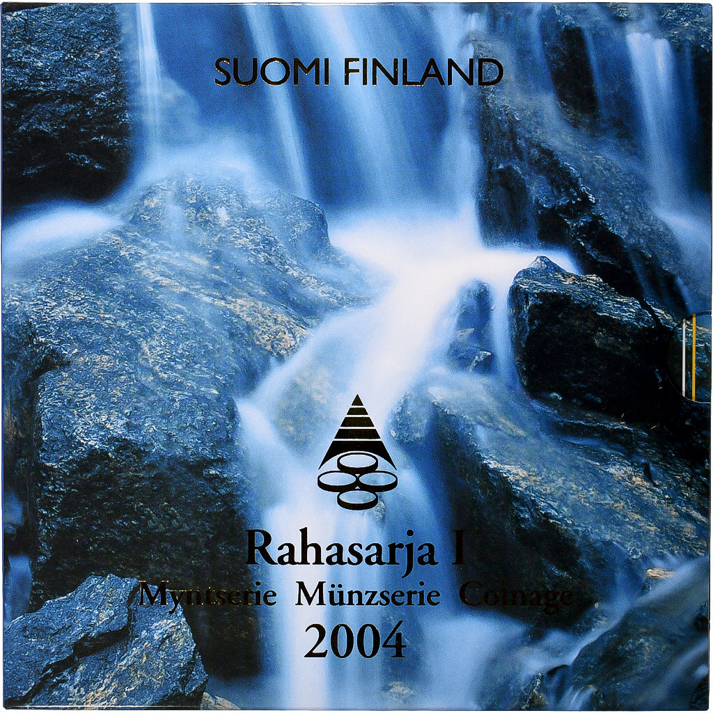 Finlândia, Set 1 ct. - 2 Euro + Token, FDC, 2004, Vantaa, N/D, MS(65-70)