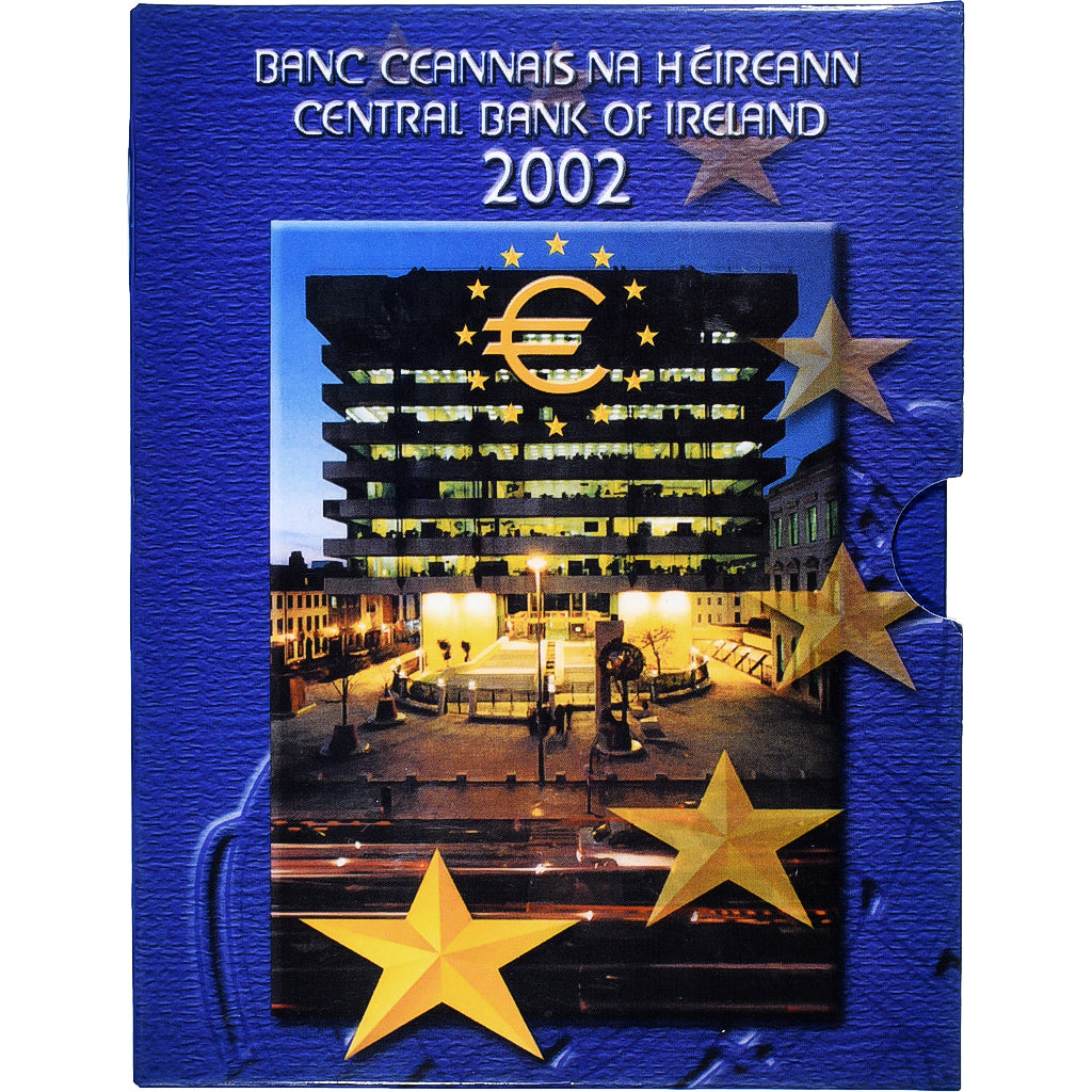 Irlande, Set 1 ct. - 2 Euro + 2€, FDC, 2002, Sandyford, FDC