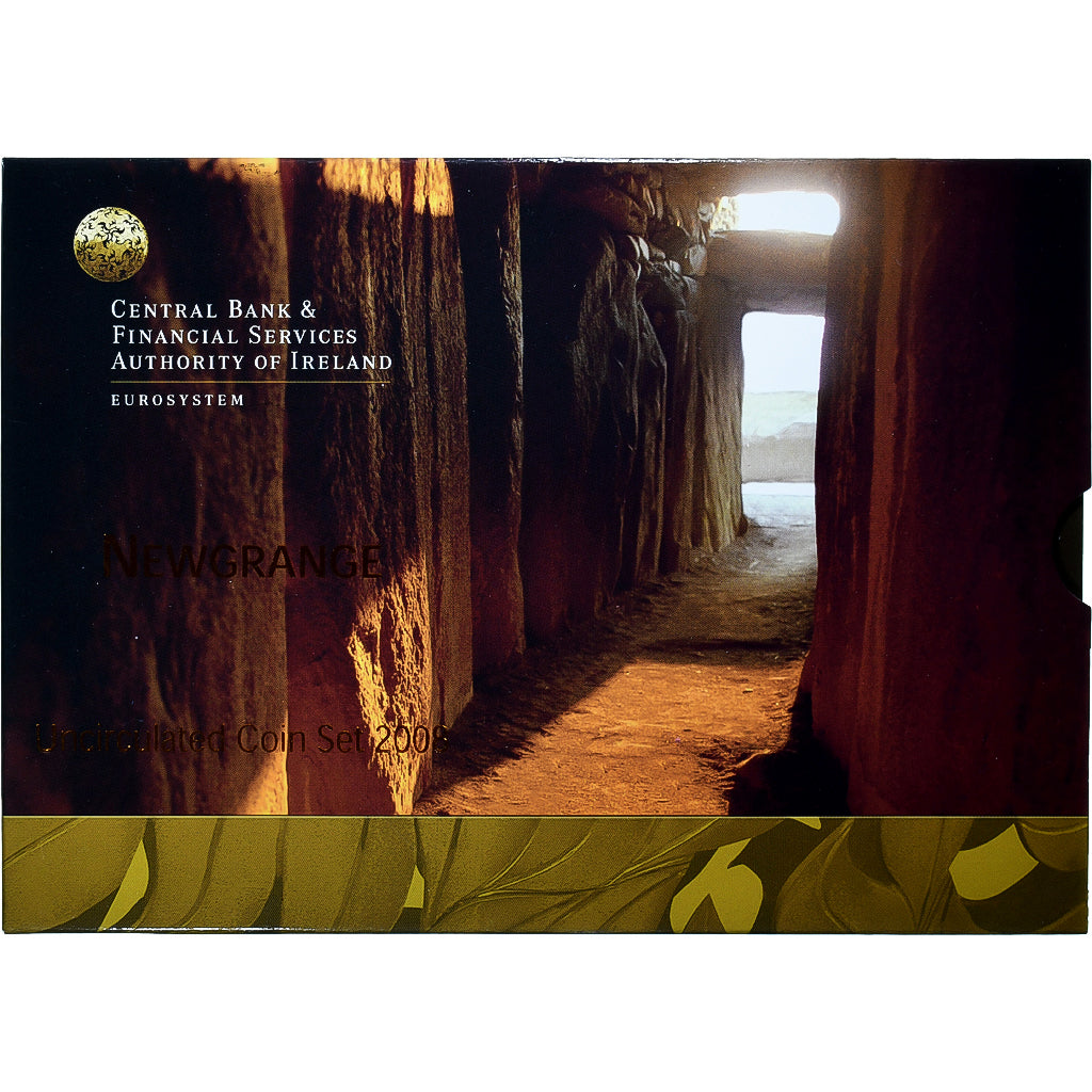 Ierland, Set 1 ct. - 2 Euro, Newgrange, FDC, 2008, Sandyford, n.v.t., FDC