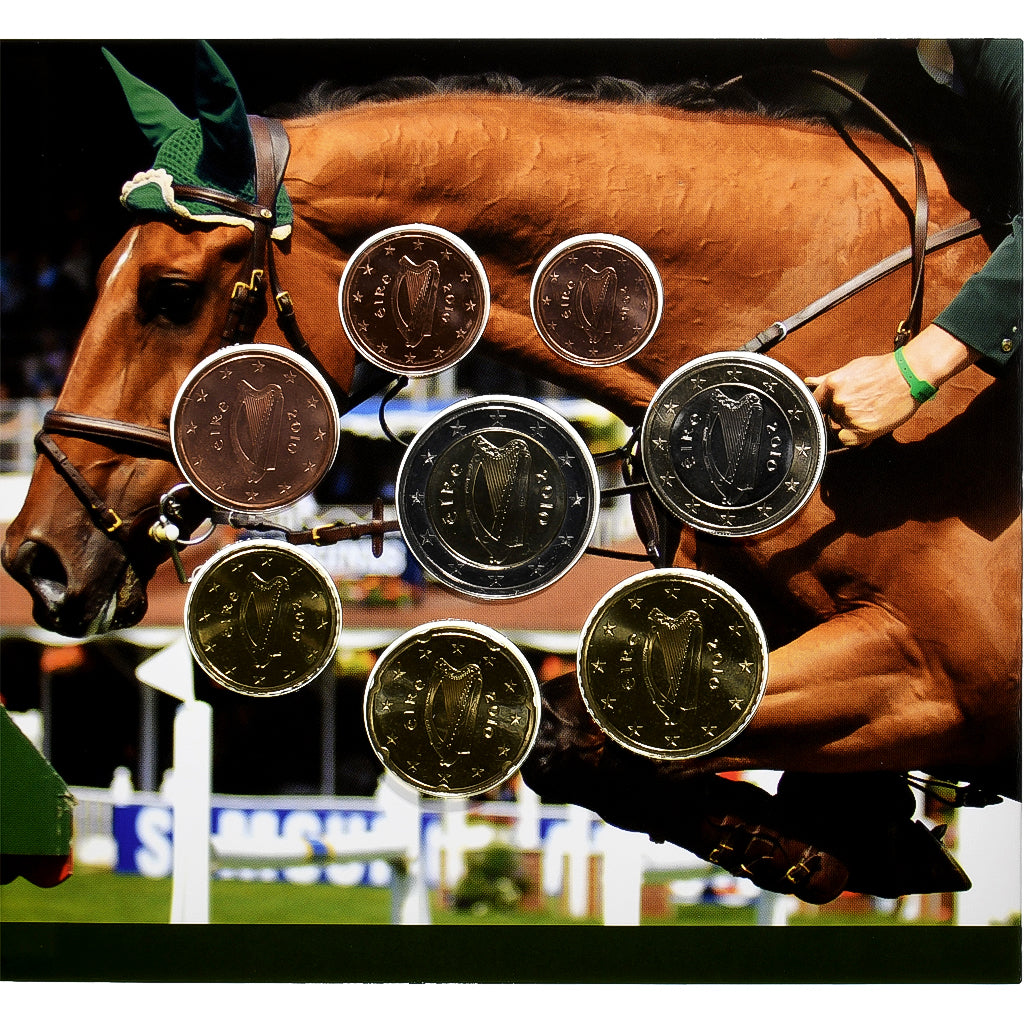 Ierland, Set 1 ct. - 2 Euro, FDC, 2010, Sandyford, n.v.t., FDC